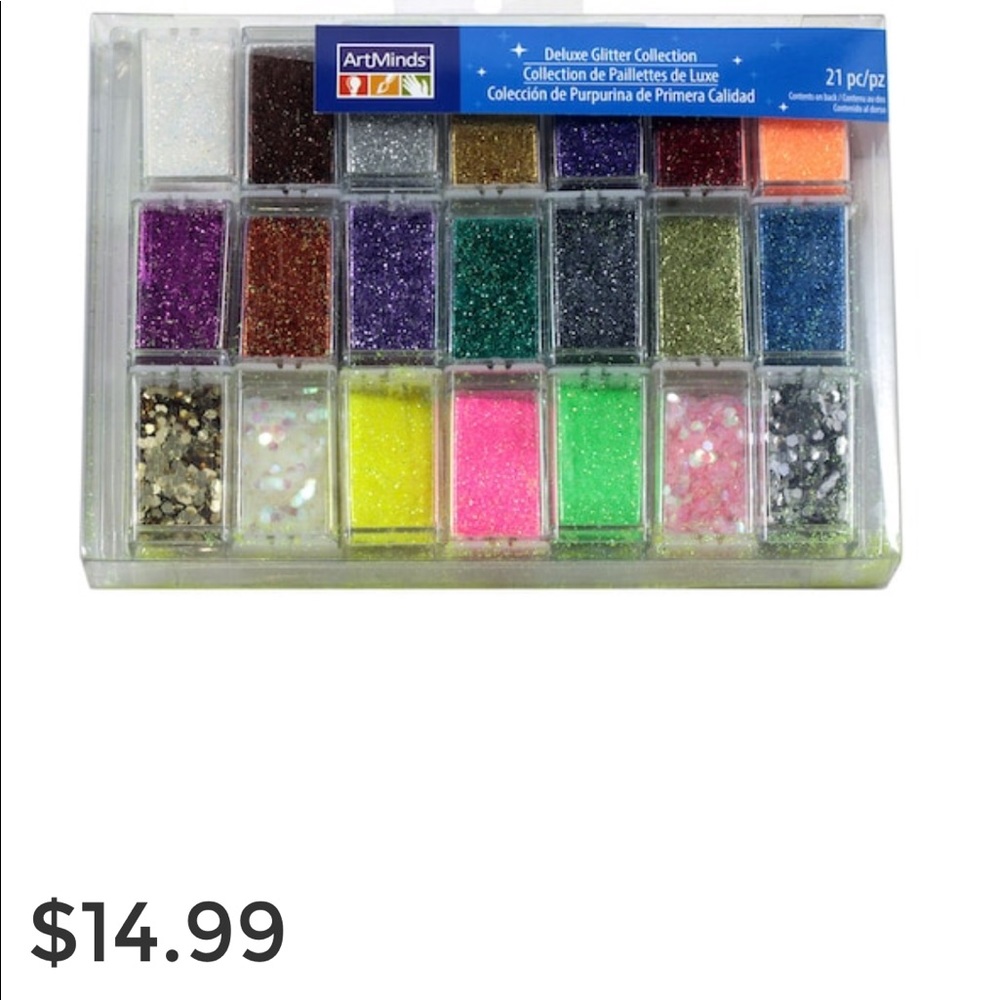 ArtMinds Deluxe Glitter Collection - 21 piece